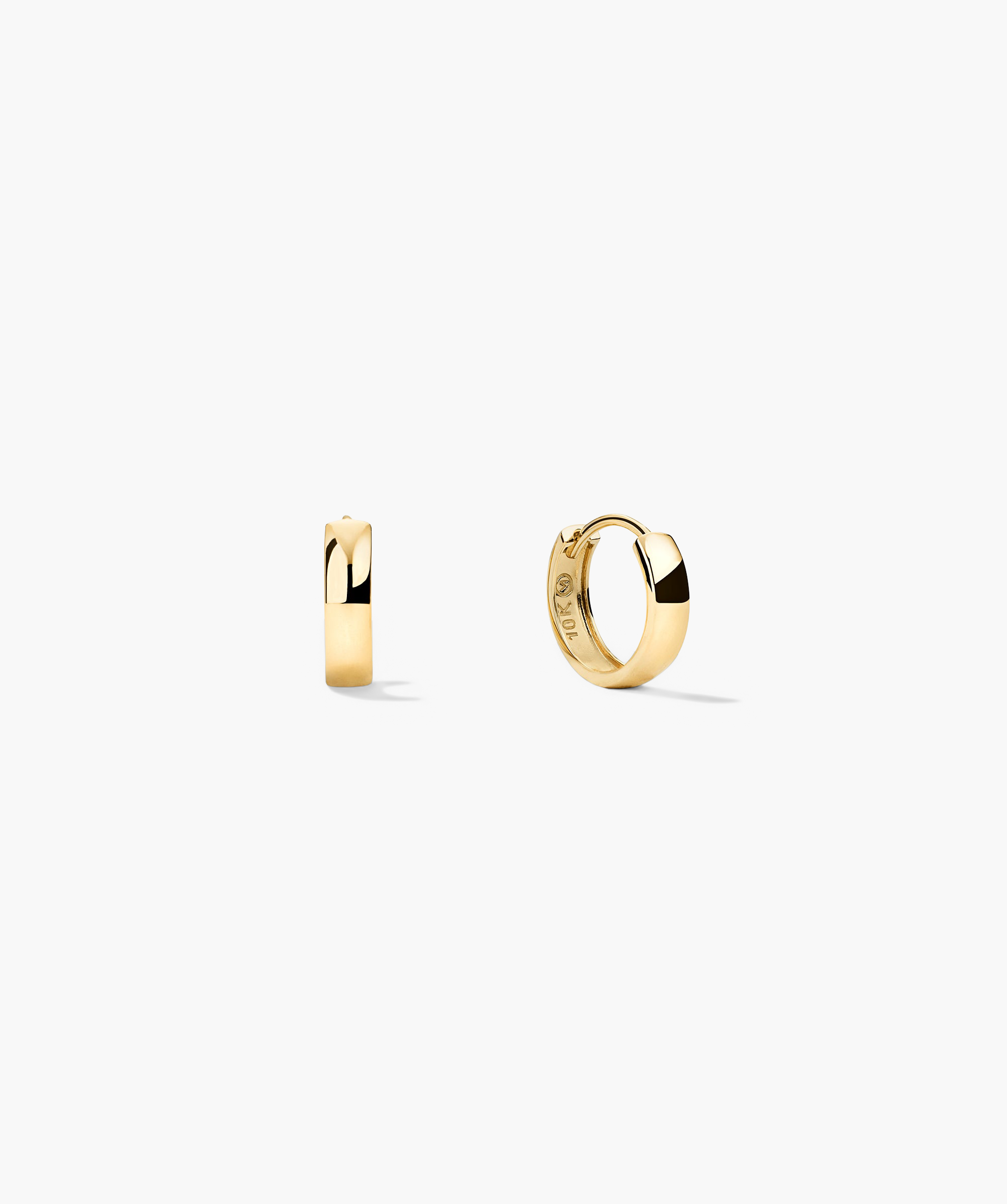 AuraGilt Bold Hoop Earrings