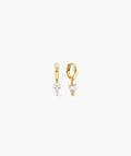 18k Gold Vermeil / Lab Grown White Sapphire