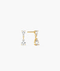 18k Gold Vermeil / Lab Grown White Sapphire