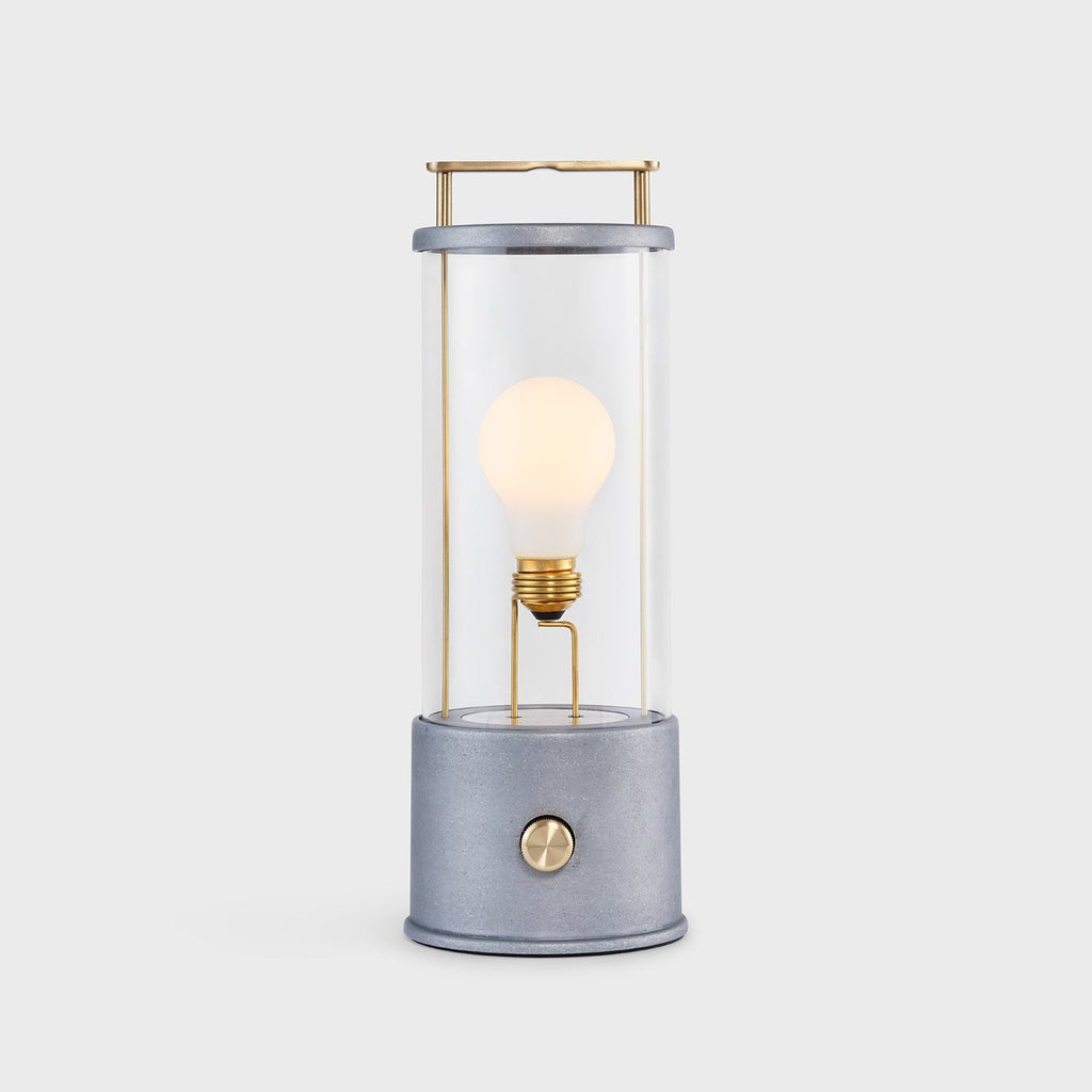 Ace Portable LED Lantern, IP65 Water-Resistant, Dim-to-Warm, Shatter-Resistant Acrylic, 30Hr Battery (Raw Aluminium)