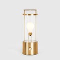 The Muse 2.0 Portable Lamp in Solid Brass