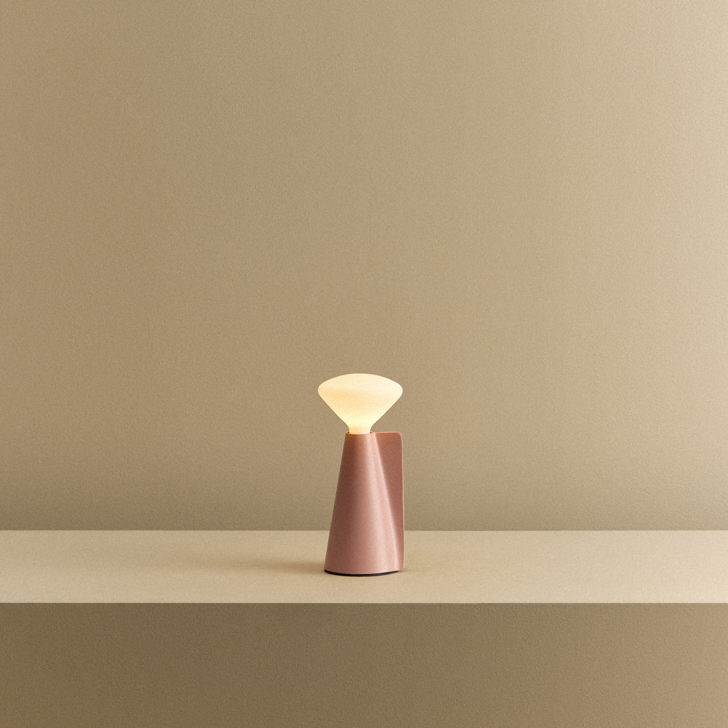 Mantle Portable LED Lamp – Peony Pink