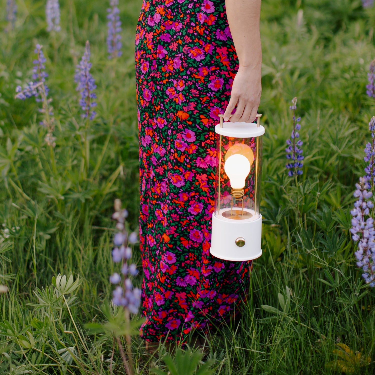 The Muse 2.0 Portable Lamp Candlenut White