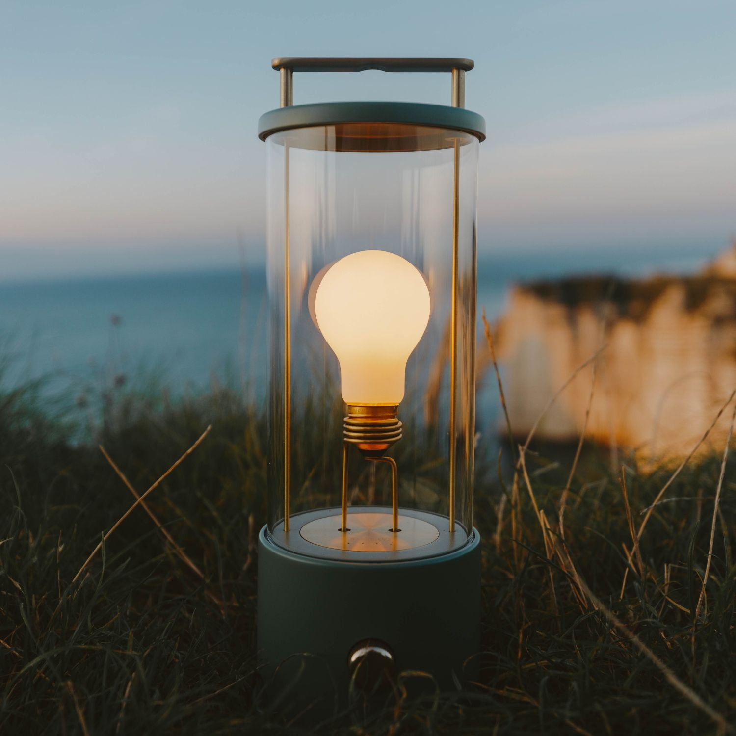 The Muse 1.0 Portable Lamp in Pleasure Garden Green