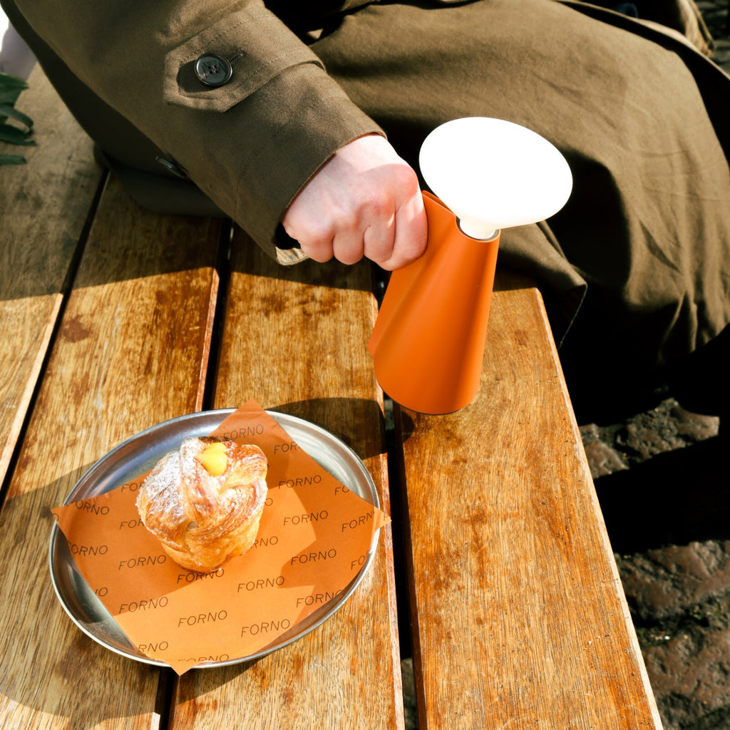 Mantle Portable Lamp in Claycourt Orange
