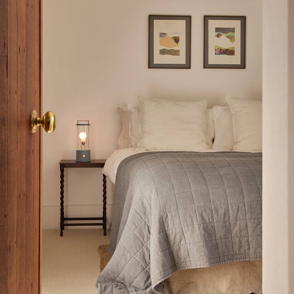 The Muse 2.0 Portable Table Lamp Selvedge Blue