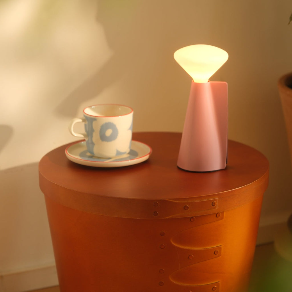 Mantle Portable LED Lamp – Peony Pink