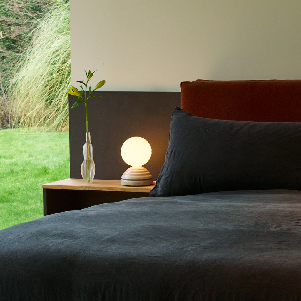 Ace Wake Sleep Light in Pebble White