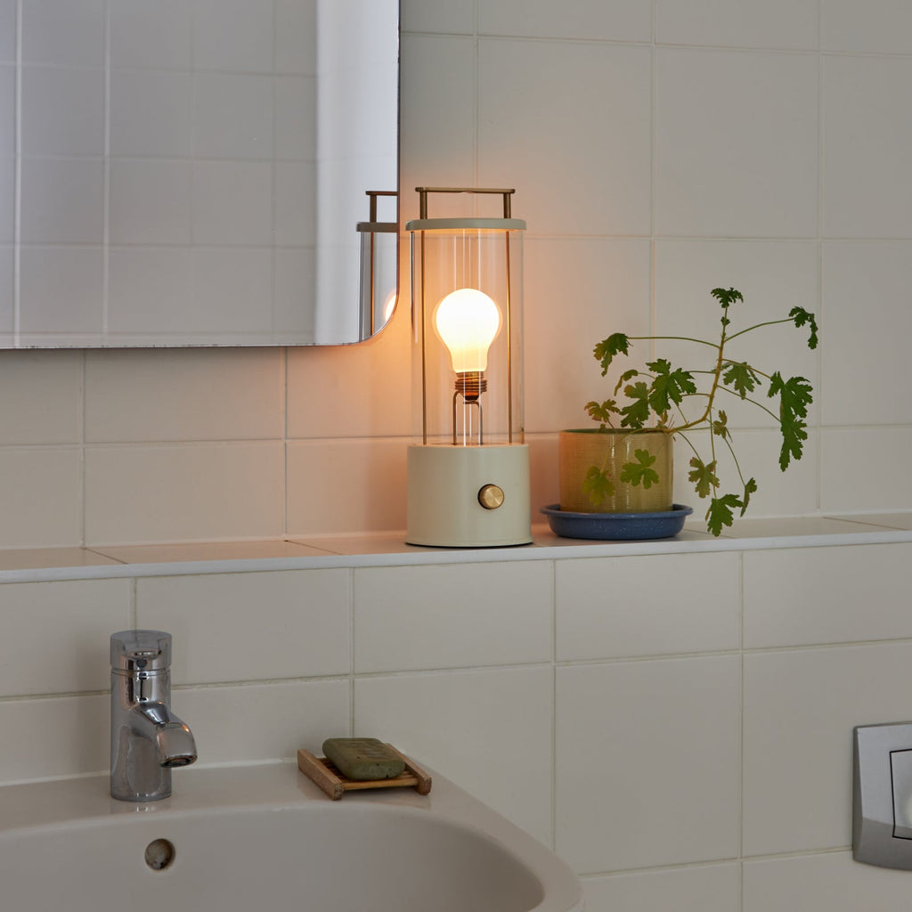 The Muse 2.0 Portable Lamp Candlenut White