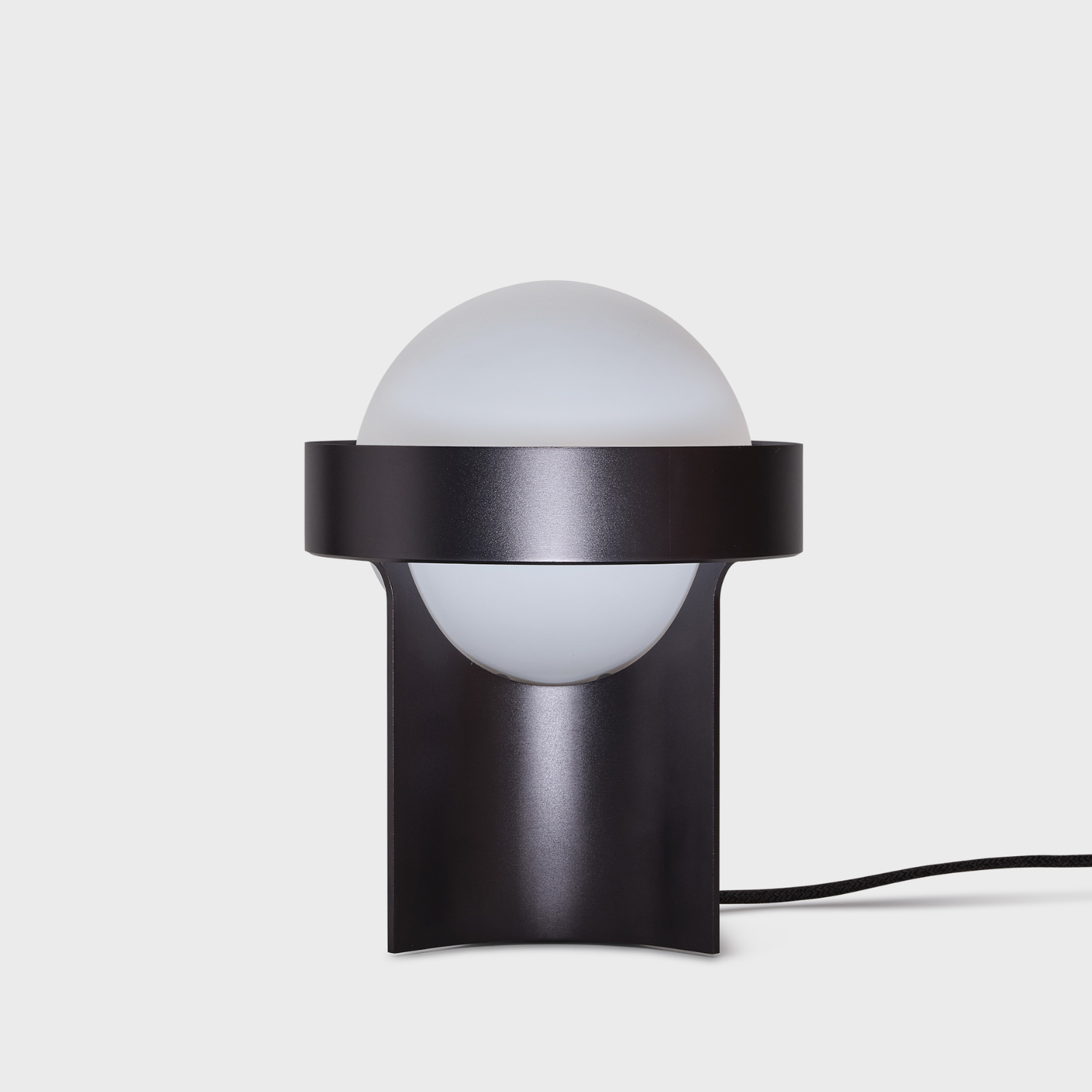 Tala Loop Table Lamp Dark Grey with Sphere IV LED Bulb