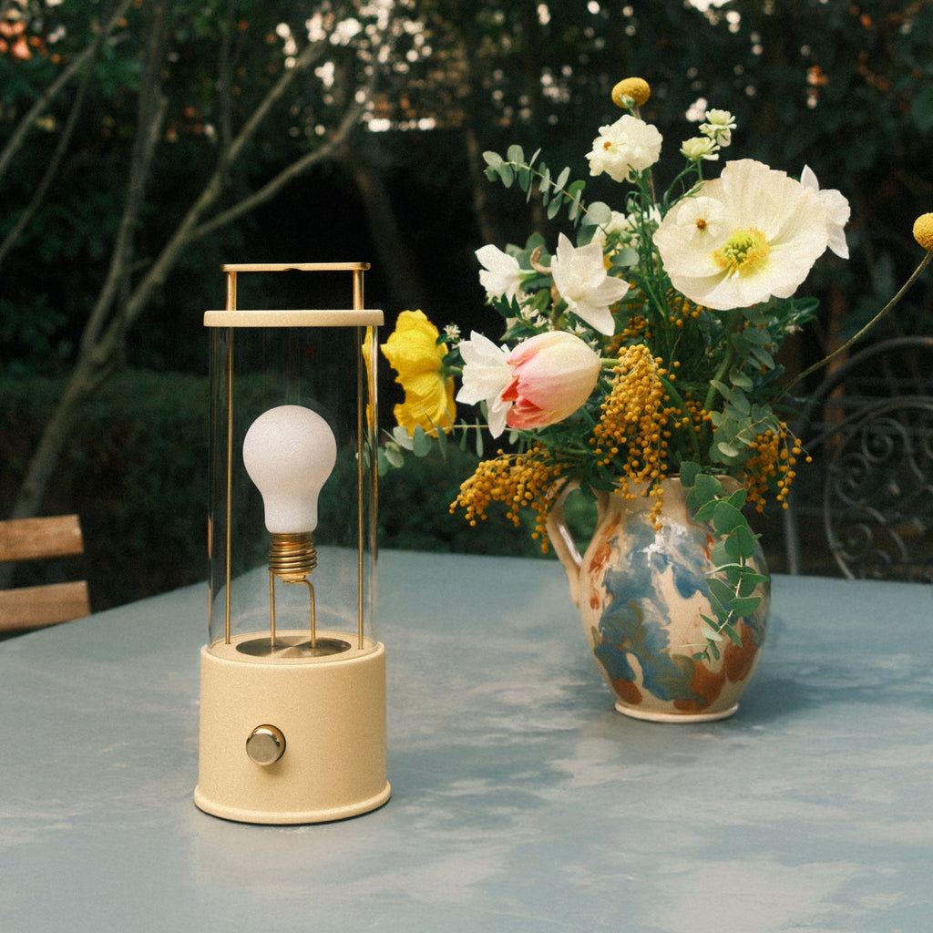 Ace Portable Table Lamp in Posset Yellow