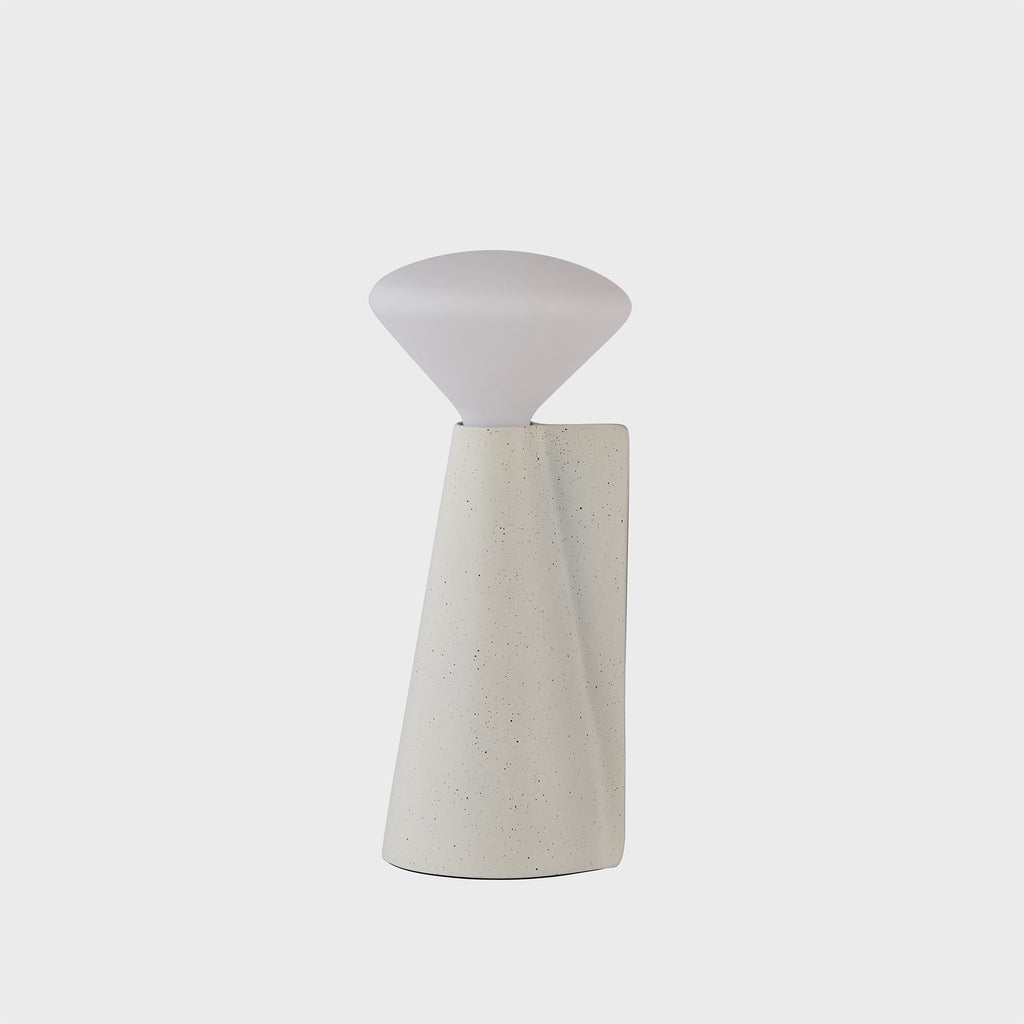 Mantle Portable Table Lamp – Stone White