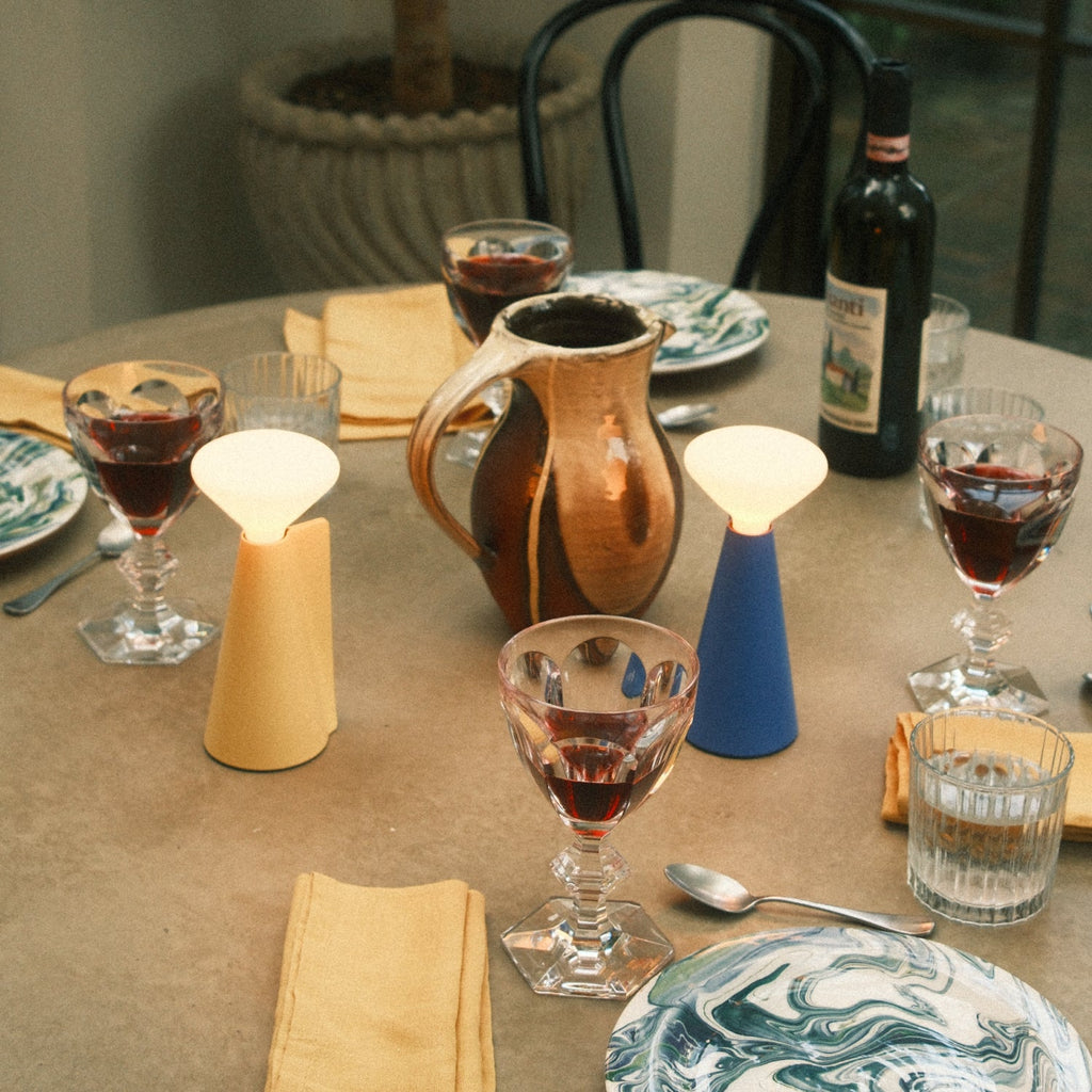 Mantle Portable Lamp in Posset Yellow