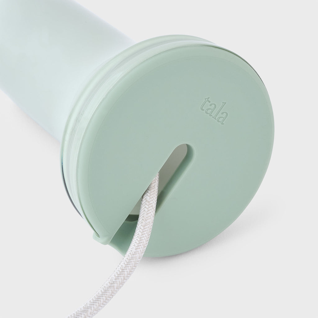 Shore Table Lamp in Sea Green – Recycled Glass, Dimmable LED