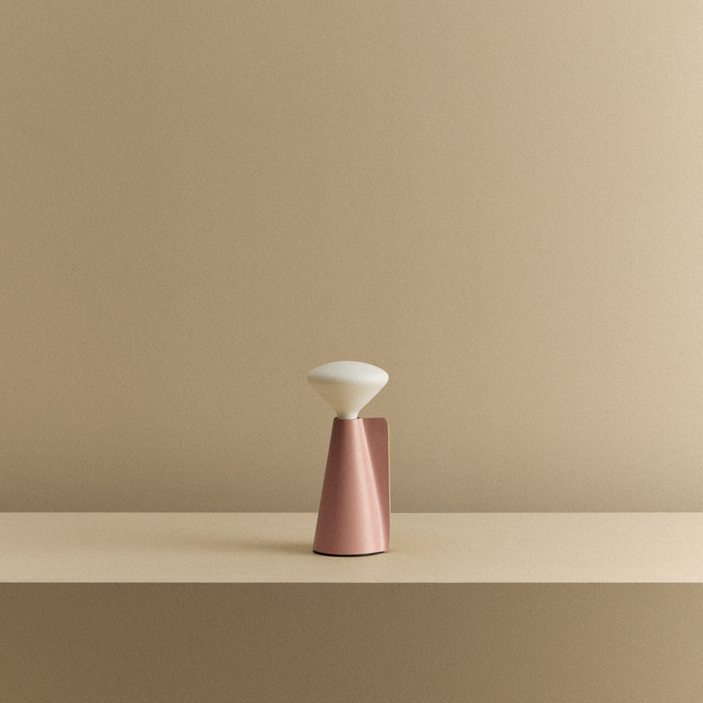 Mantle Portable LED Lamp – Peony Pink