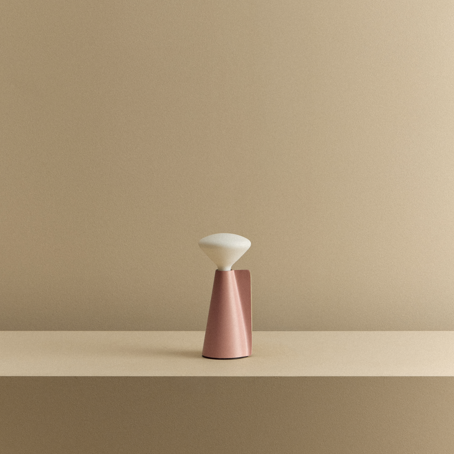 Mantle Portable LED Lamp – Peony Pink