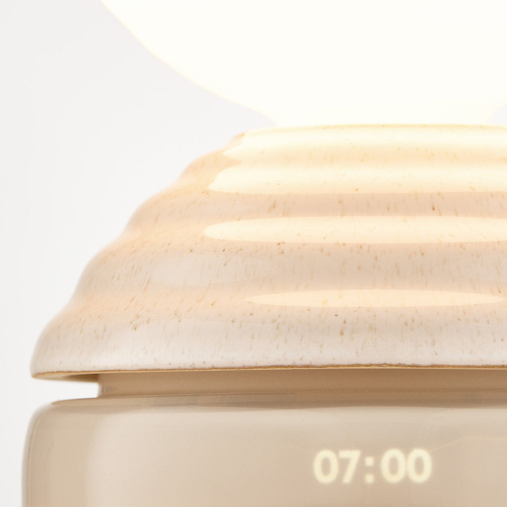 Ace Wake Sleep Light in Pebble White
