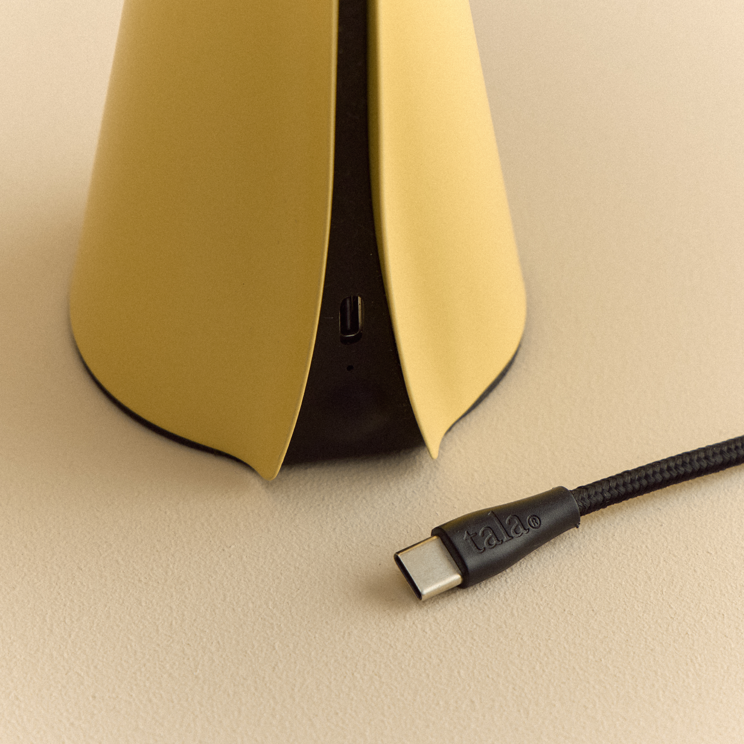 Mantle Portable Lamp in Posset Yellow