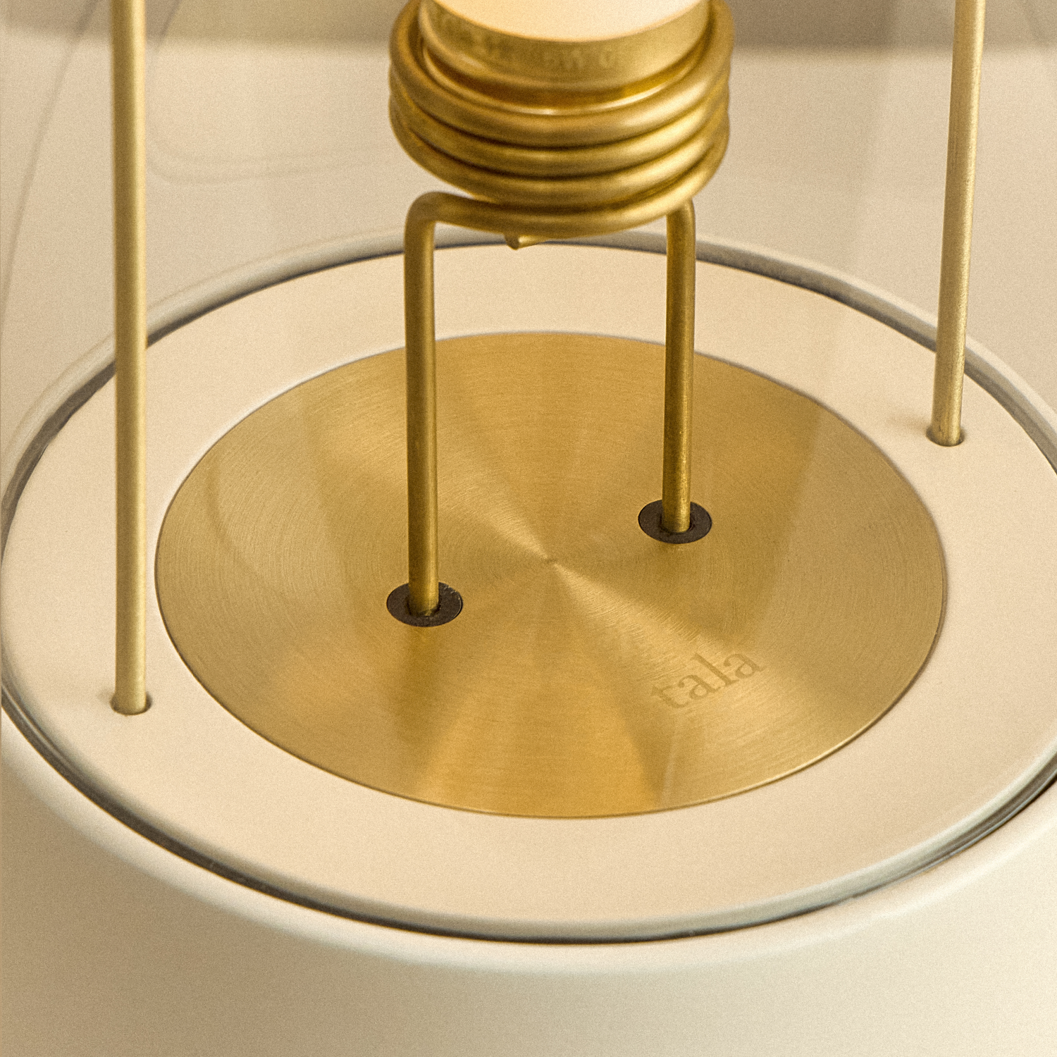 The Muse 2.0 Portable Lamp Candlenut White