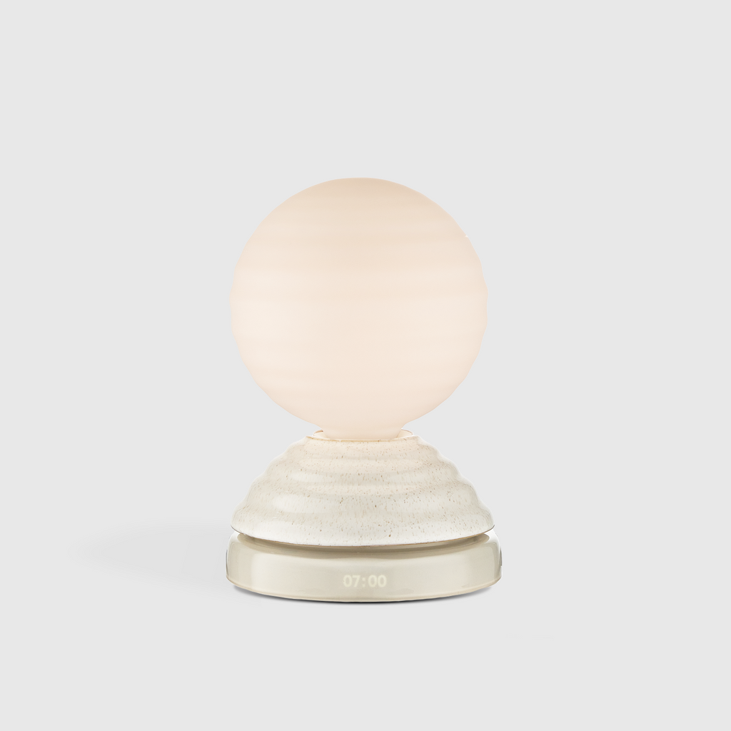 Ace Wake Sleep Light in Pebble White