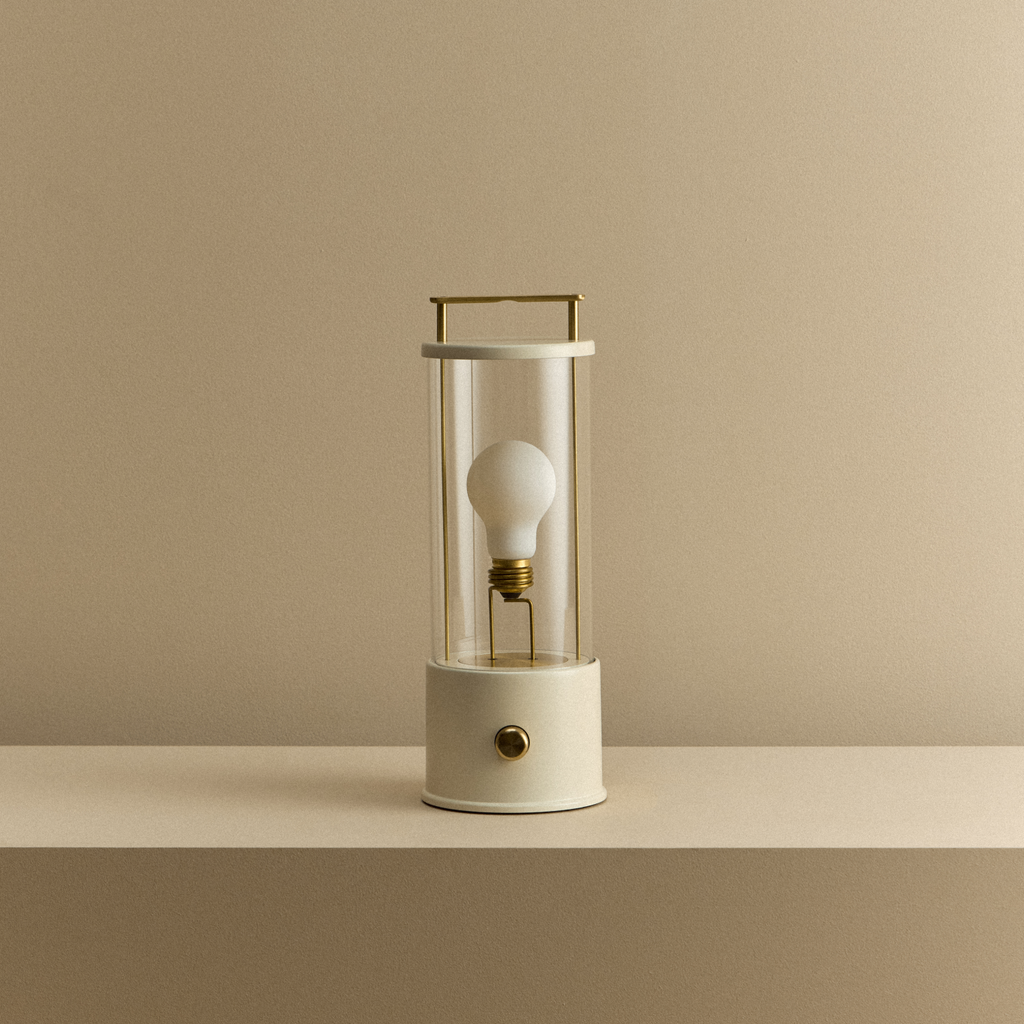 The Muse 2.0 Portable Lamp Candlenut White