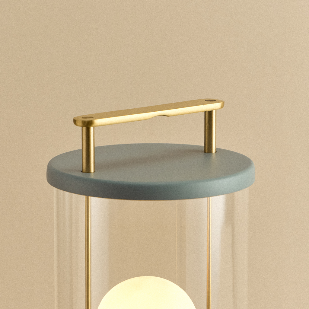 The Muse 2.0 Portable Table Lamp Selvedge Blue