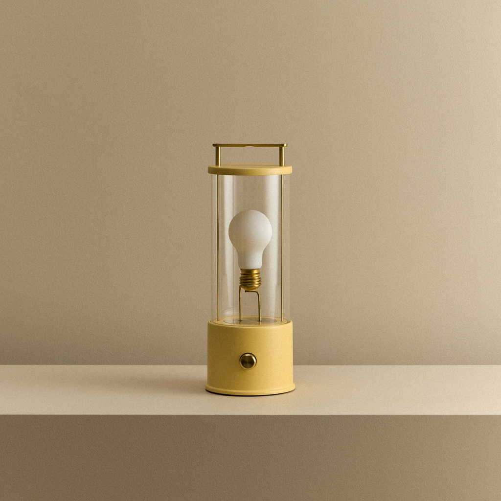 Ace Portable Table Lamp in Posset Yellow