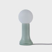 Shore Table Lamp in Sea Green – Recycled Glass, Dimmable LED