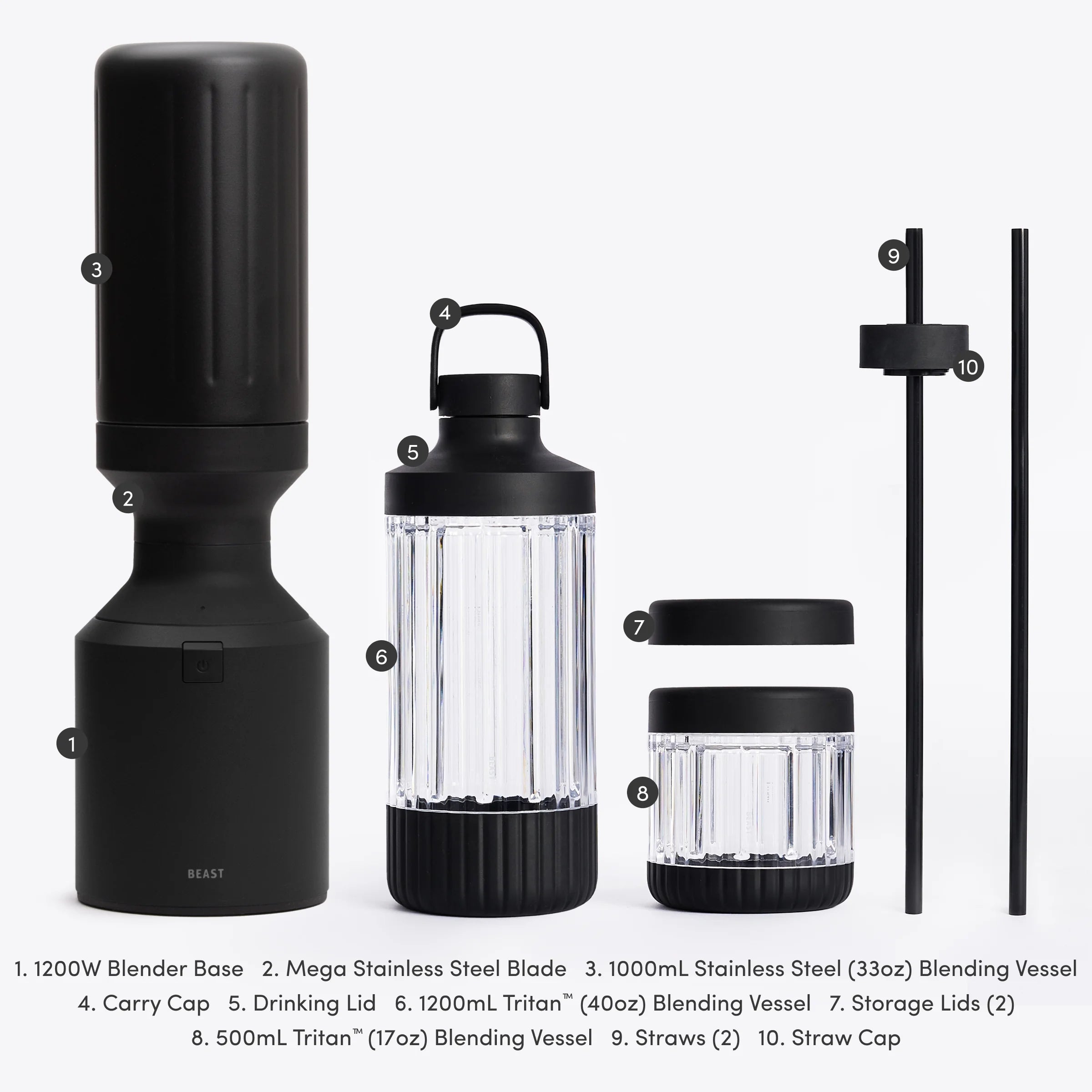 Tako Mega 1200 Stainless Steel Blender