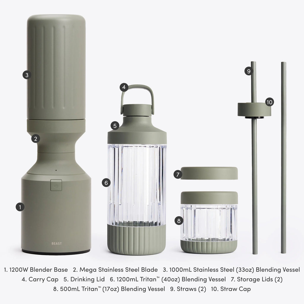 Tako Mega 1200 Stainless Steel Blender
